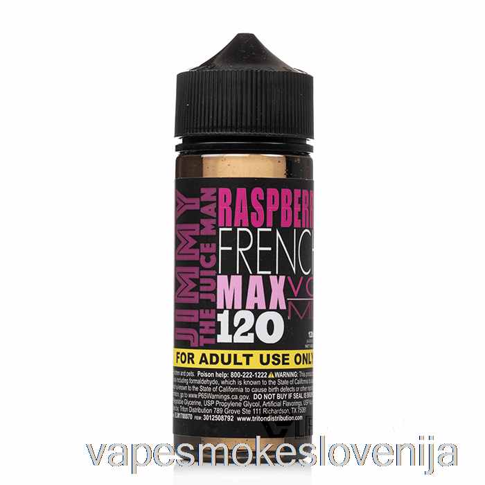 Vape Petrol Raspberry French - Jimmy The Juiceman - 120 Ml 3 Mg